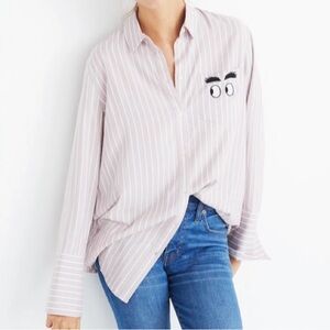 Madewell Embroidered Bristol Button Up Shirt